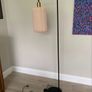 Japandi Floor Lamp with Gold and Beige Shade Image 3