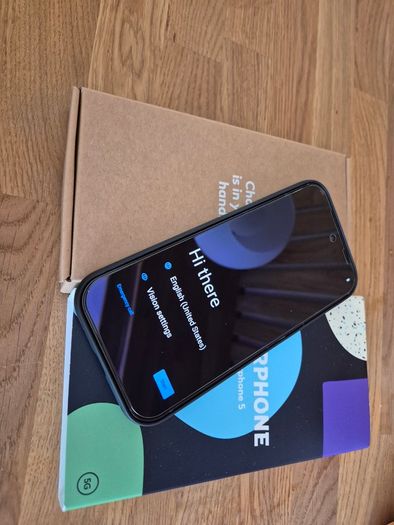 Fairphone 5 5G 256GB/8GB Transparent Mint / Unused, Official 5-Year Warranty