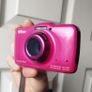 Nikon Coolpix S32 Pink Y2K Retro Digital Camera Image 2