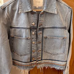 Maje denim jacket size 1