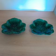 pair of Wedgewood Majolica plates