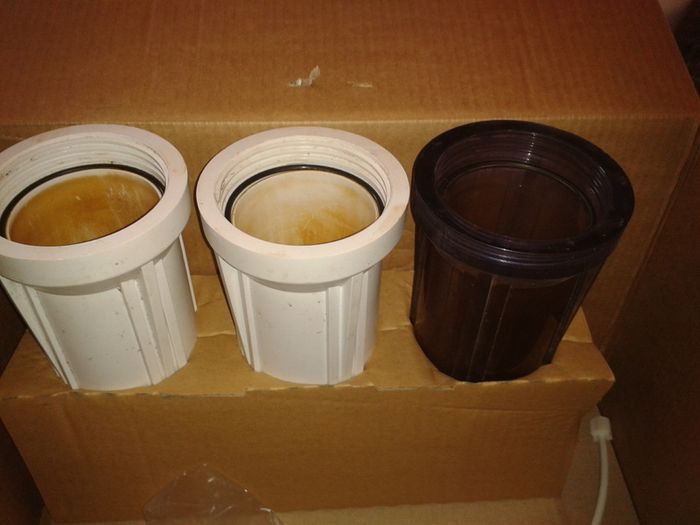 Filters & Tank of Reverse Osmosis System