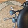Ergonomic black saddle chair Image 4