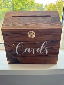 wedding card box