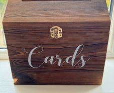 wedding card box