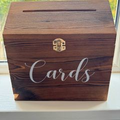 wedding card box
