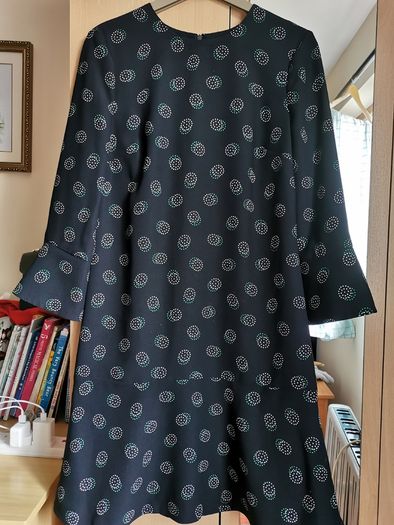 Hobbs Natalia Circle Print Dress UK 10