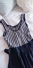 Black & White Mini Dress - Size 10