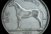 Ireland - 1934 - Half Crown - Silver - Horse - KM.8 - [2744]