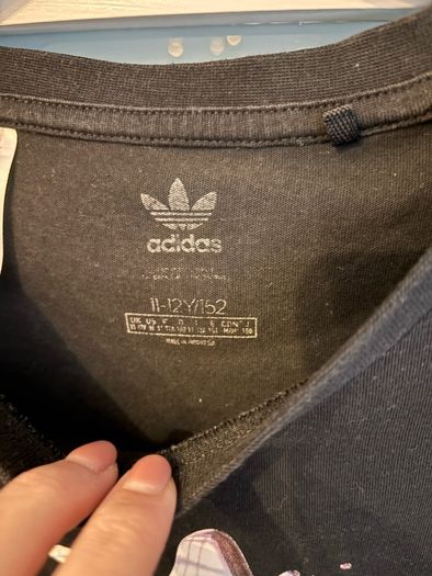Adidas black tshirt