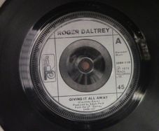 Roger Daltrey - Giving It All Away 7" Single