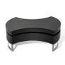 Coffee Table Shape-Adjustable High Gloss Black Image 5