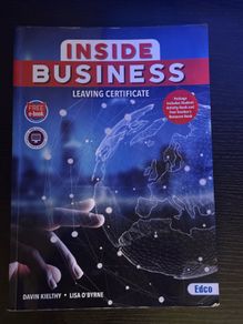 Inside business leaving certificate