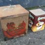 2 Vintage Display / Storage / Prop Tins Image 3