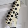 ESP LTD Arrow NT Arctic Metal - Snow White Satin Image 4
