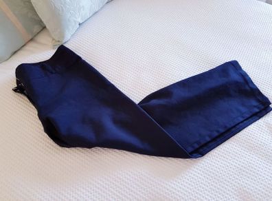 Navy Trousers - Size 14