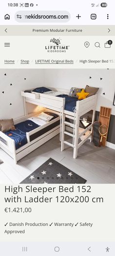 Bunk beds lifetime