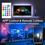 LED TV Backlights APP,4.36M USB Led Strip Lights with Remote for 65-75 Inch RGB 5050 APP Control Sync to Music Bias Lighting TV Led Lights for TV, Bedroom, Party and Home (Packaging May Vary) [Energy Class A+] Image 7
