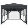 Party Tent with 8 Mesh Sidewalls Anthracite 3x9 m (FREE SHIPPING) Image 6