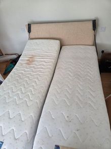 adjustable electric double  bed