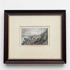 Hand coloured  Steel engraving from 1832