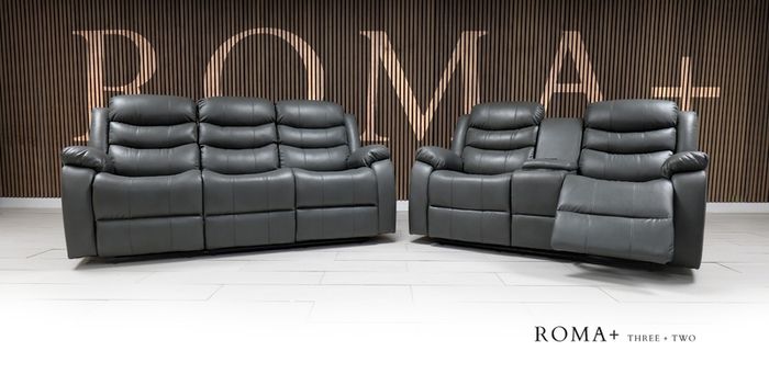 3+2 Roma Plus Wireless Charging Recliner Sofa Set