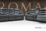 3+2 Roma Plus Wireless Charging Recliner Sofa Set