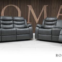 3+2 Roma Plus Wireless Charging Recliner Sofa Set