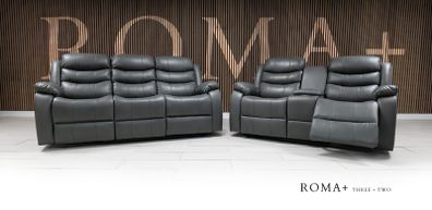3+2 Roma Plus Wireless Charging Recliner Sofa Set