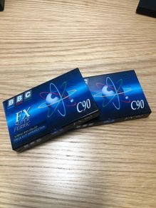 Two BBC branded C90 cassette tapes (mint)