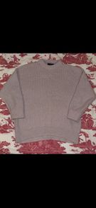 Mango lilac wool blend sweater