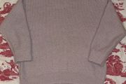 Mango lilac wool blend sweater