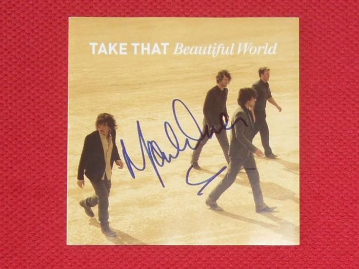 TAKE THAT autograph (with EXACT photo proof)