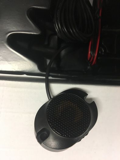Reverse Warning System Acoustic 4 Sensor Silver