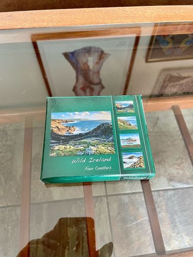 Wild Ireland Cork Backed Drinks Coasters
