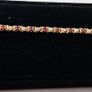 9ct yellow gold diamond and ruby bracelet Image 7