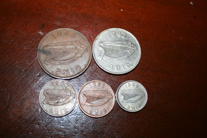 Vintage Irish Coins