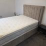 Double bed new (mattress included & headboard) Image 3