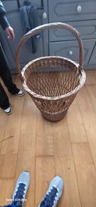 Vintage wicker basket