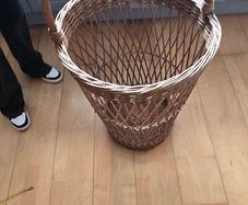 Vintage wicker basket
