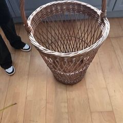 Vintage wicker basket