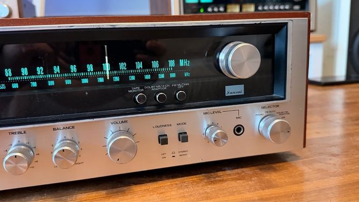 sansui 5050 -Recapping 2 years ago