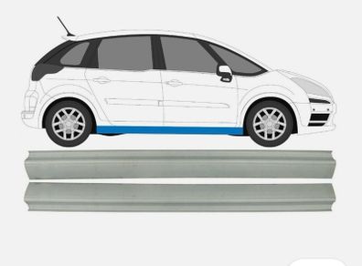 Citroen C4 sill x 2