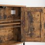 New Rustic Brown Industrial Storage Cabinet - FREE P&P Image 4