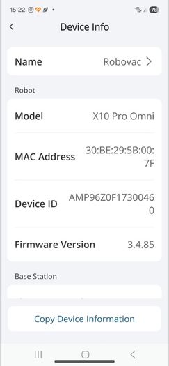 Eufy X10 Pro Omni