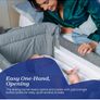 Chicco Next2Me Bedside Crib :Beige, Rocking, Height Adjustable Image 8