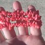 3 x Natural Blood Orange Coral Bracelets Image 8