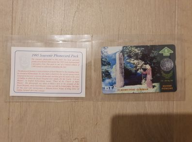 Bt 1995 Souvenir Phonecard pack - St. Manim's Stone Kilmainham