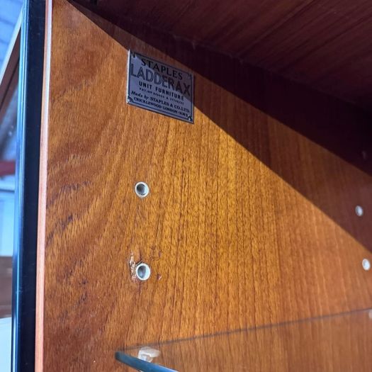 1960s Mid-century Modern Ladderax Shelving System