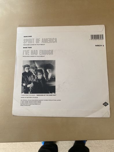 Mamas boys single vinyl